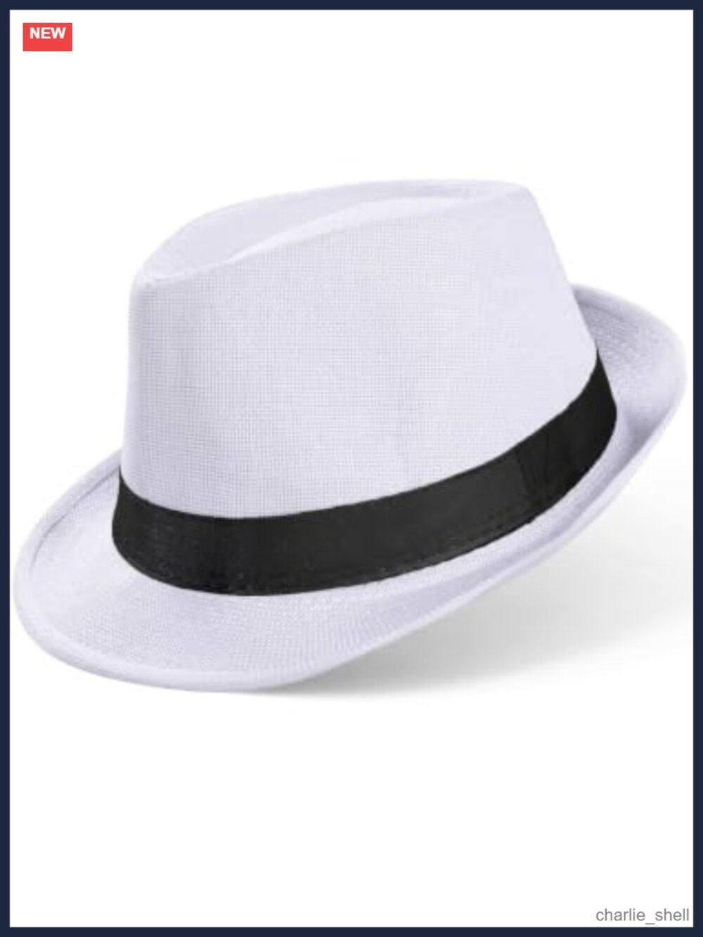 Men's 1920s Short Brim Trilby Fedora Hat Cotton Polyester